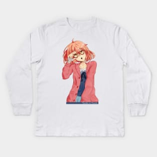 Kyoukai no kanata's Mirai Kids Long Sleeve T-Shirt